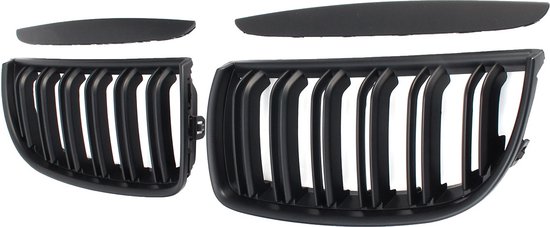Auto-voorgrille Auto Dubbele Slat Racing Grills Vervanging
