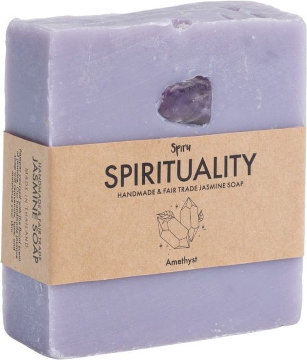 Fair Trade Edelsteen Zeep – Jasmijn & Amethist