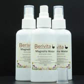 Magnolia Water 3x100ml Spray 100% Puur - Hydrosol, Hydrolaat