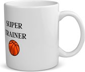 Akyol - super trainer koffiemok - theemok - Sport - coach - basketbal - trainer - geschenk - verjaardag - love gift - 350 ML inhoud