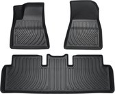 for Tesla Model 3 - Interior mat foot pads - left wheel - 3 pieces