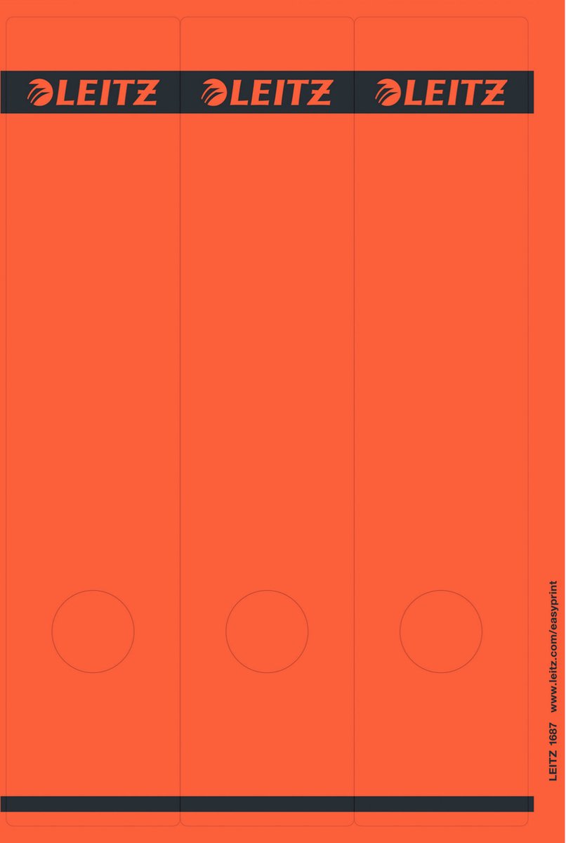 16870025 - Red - Rectangle - Ring binder - Paper - 80 g/m² - 61 mm