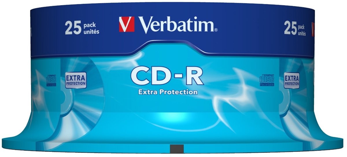 Verbatim 43432 CD-R 80 disc 700 MB 25 stuk(s) Spindel