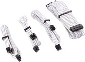 Premium Individually Sleeved PSU Cable Starter Kit Type 4 Gen 4 White