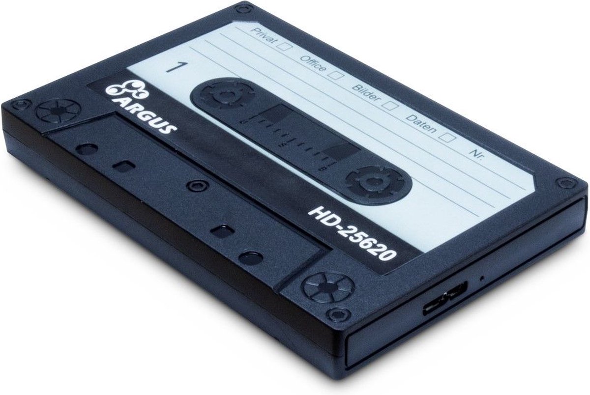 Inter-Tech HD-25620 HDD-behuizing Zwart, Wit 2.5
