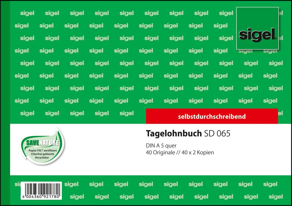 SD065 - 120 sheets - A5 q - Green