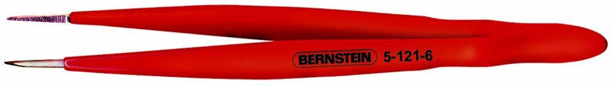 Bernstein 5-121-6 Geïsoleerde pincet Spits, fijn 120 mm