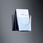Sigel folderhouder - A5 - wandmodel - transparant acryl - SI-LH116