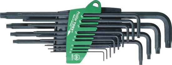 Wiha Stiftsleutelset in ProStar houder TORX® 14-delig chemisch gezwart - 24312