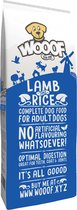 WOOOF Lam & Rijst 18KG - Geperst 100% graanvrij hondenvoer - Geperste graanvrije hondenbrokken - 100% Hypoallergeen hondenvoer
