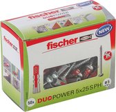 fischer DuoPower 5x25 met bolkopschroef