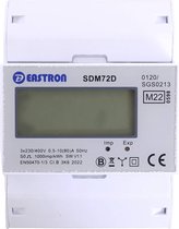 Compteur kWh Counttec SDM72D triphasé numérique 80 A conforme MID : oui 1 pc(s)