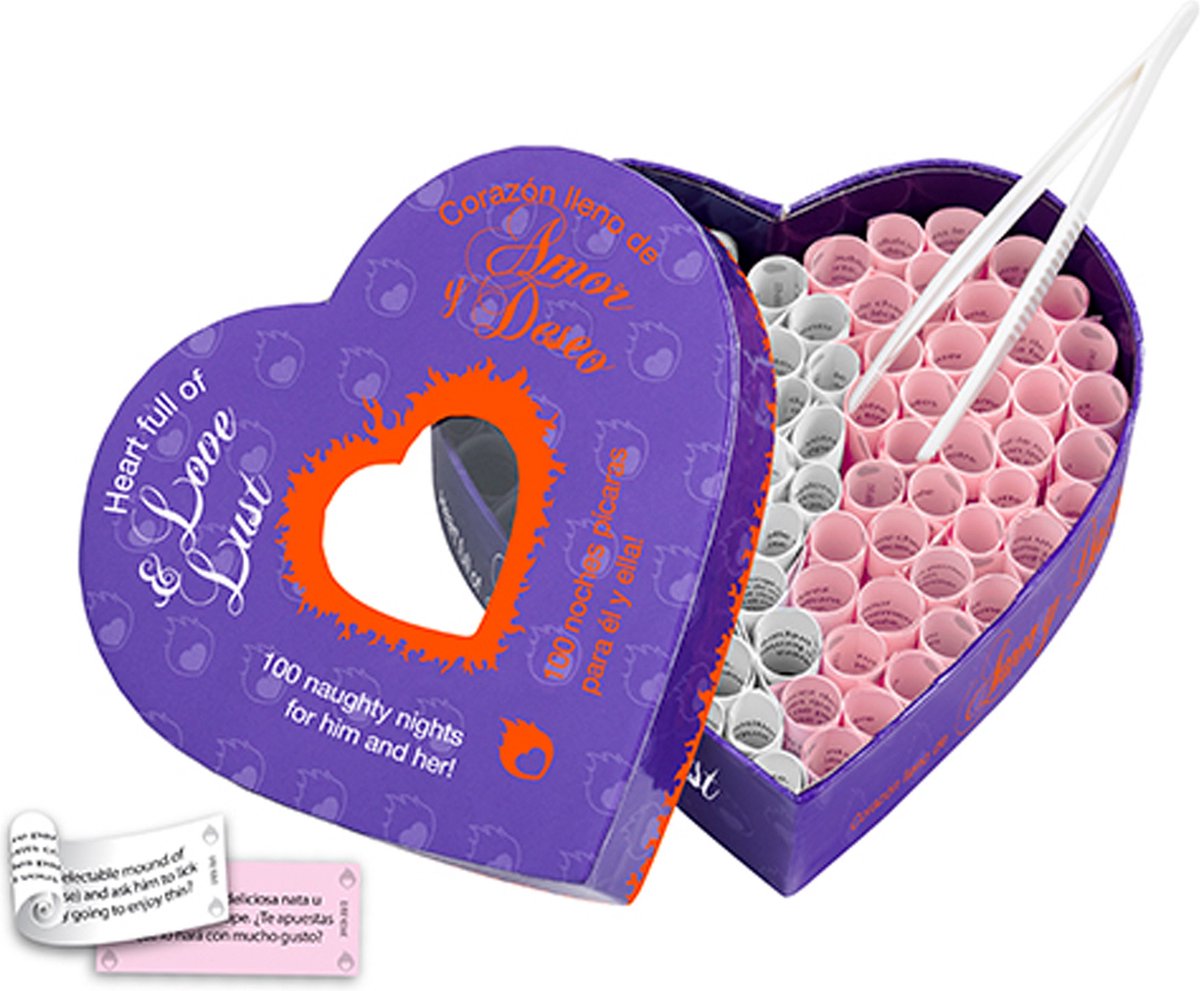 Goedkoopste Heart Full of Love & Lust & Corazon lleno de Amor & Deseo (EN-ES