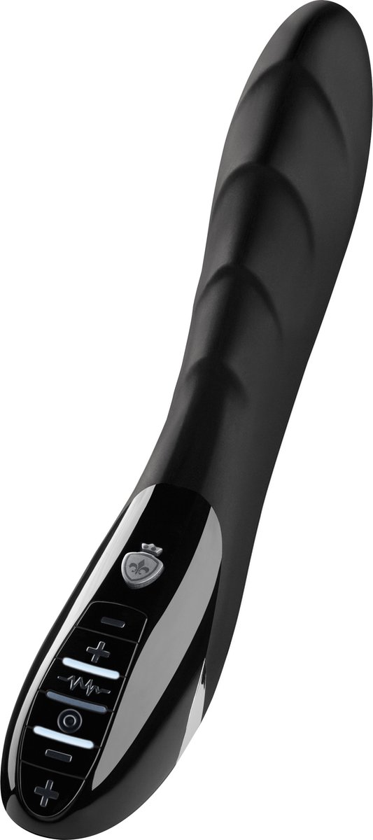 Sizzling Simon zwarte vibrator van siliconen