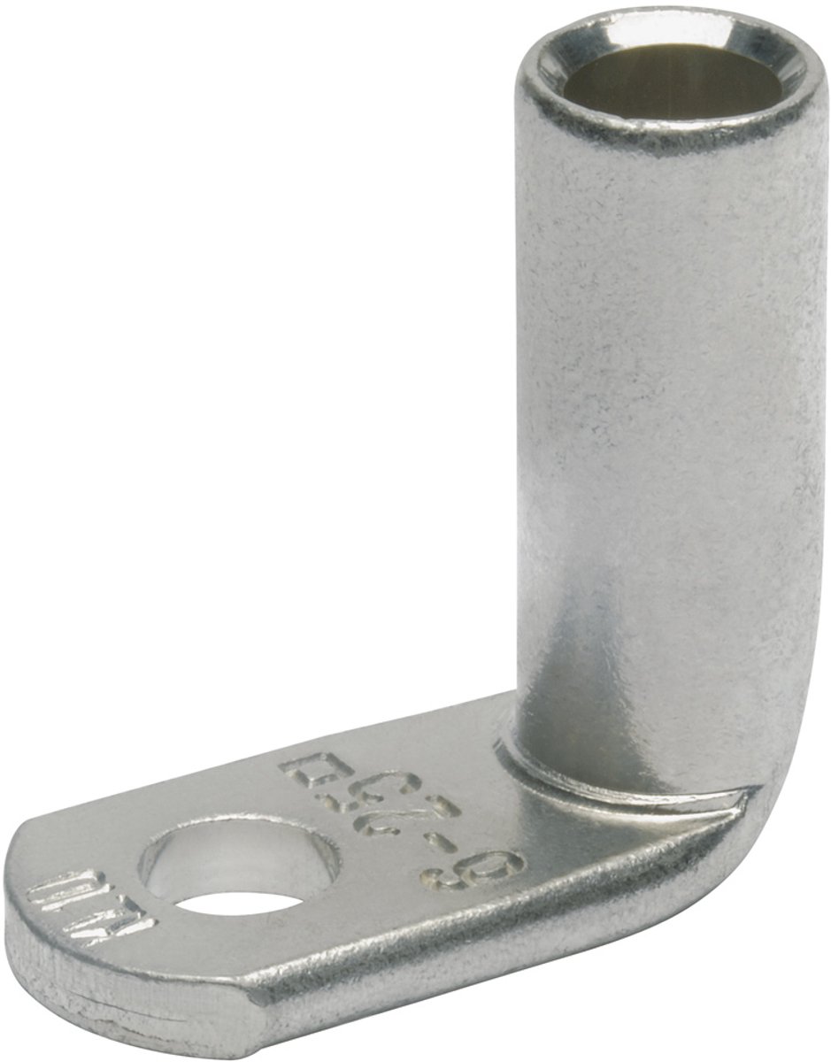 Klauke kabelschoen ongeïsoleerd 50mm² M8 vertind hoek 90° DIN - per 25 stuks (166R8)