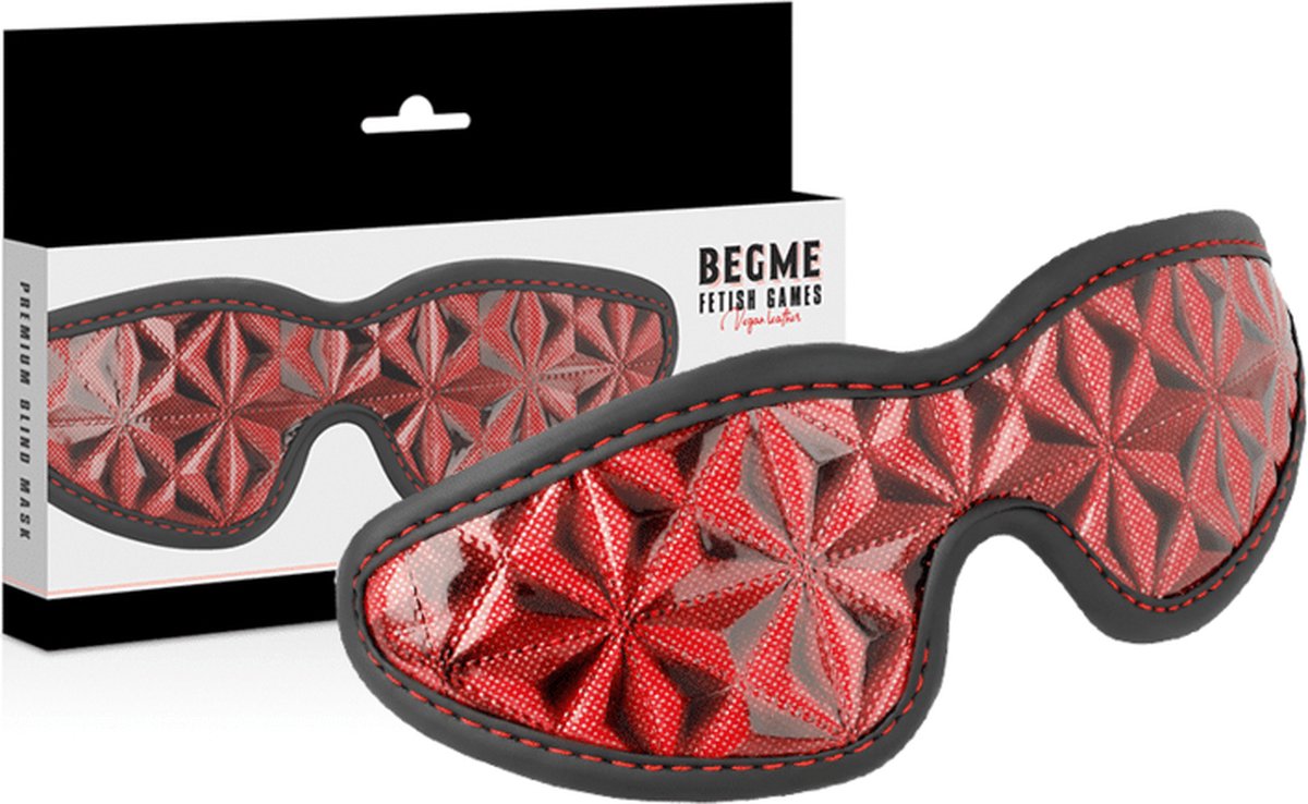 Goedkoopste BEGME RED EDITION - | Begme Red Edition Elastic Antiface | Blind Mask | BDSM Accessories | Fetish | Bondage | Sex Toy