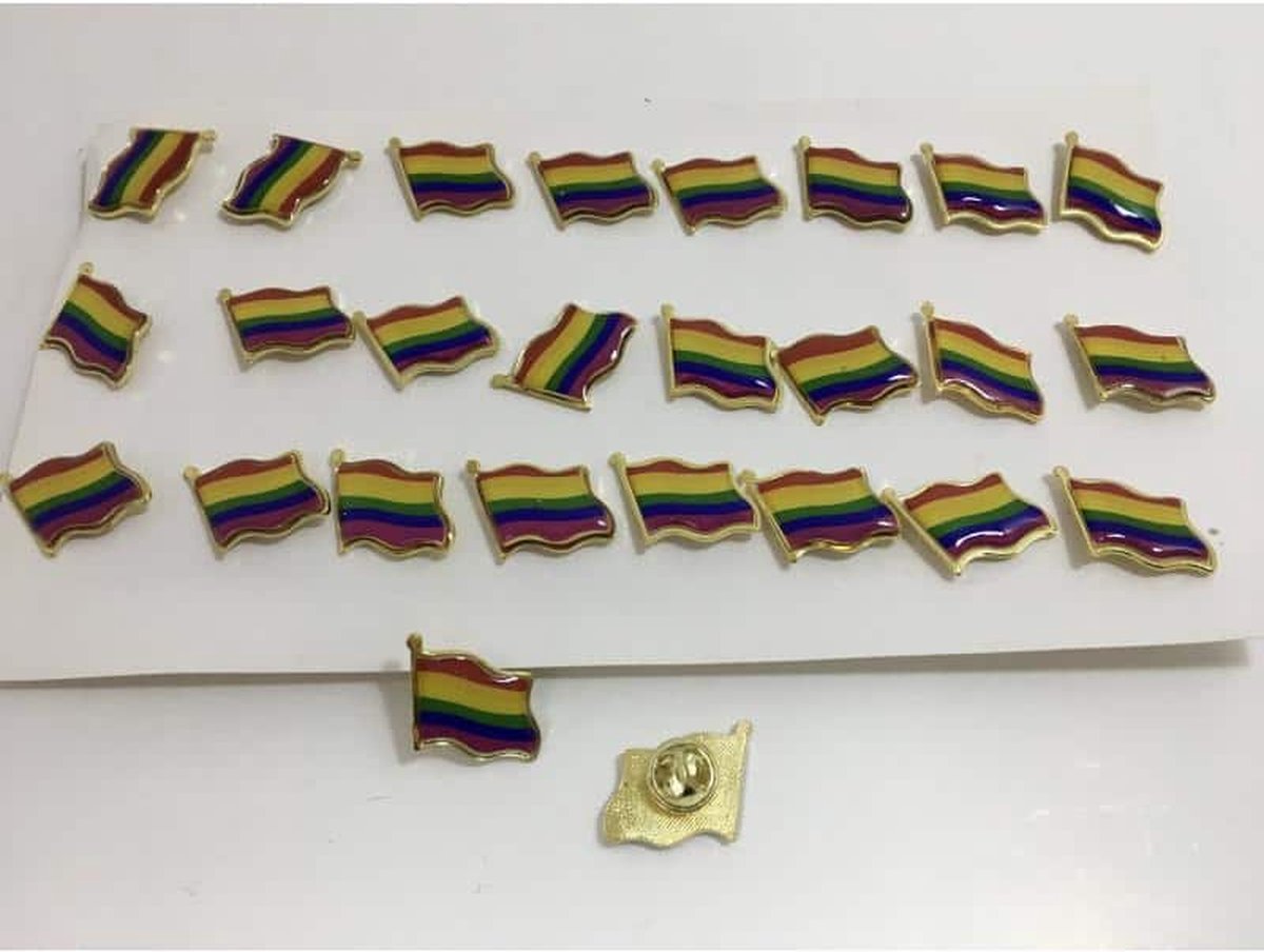 Diversity Sex - Feestdecoratie - Lgbtq+ Vlag - Pin