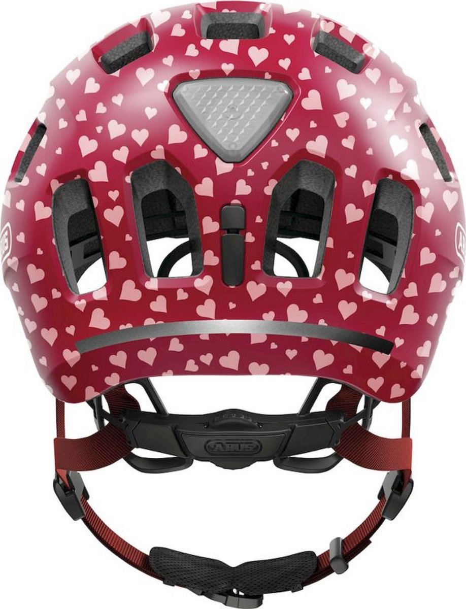 Abus Youn-I 2.0 - Fietshelm - Kinderen Cherry Heart M (52 - 57 cm)