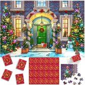 Adventskalender Puzzel - 1000 stukjes - 2023 - Kerstpuzzel