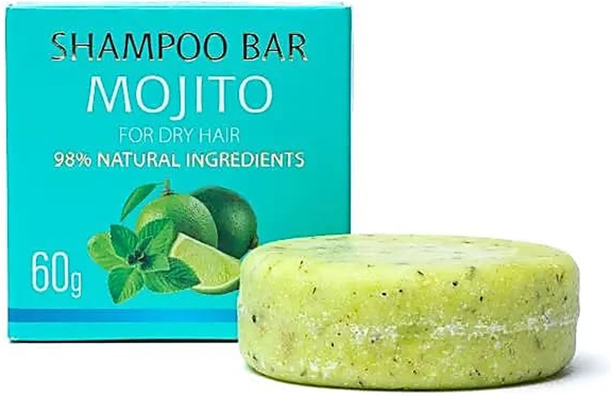 Natuurlijke shampoo bar mojito