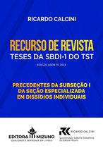 Teses da SBDI-1 do TST 3 - Recurso de Revista