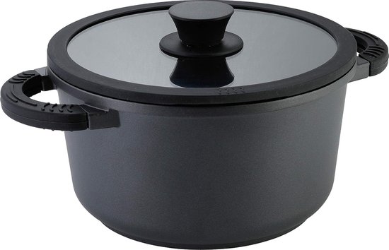Le Creuset gietijzeren steelpan / skillet 23 cm rond, rood | Voordelig kopen bij