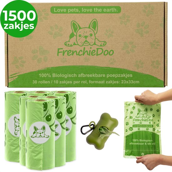 Sacs crottes de chien respectueux de l environnement 150