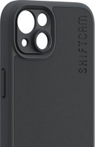 ShiftCam iPhone 13 case - hardcase telefoonhoesje voor LensUltra lenzen - vegan leer - krasvrij - waterbestendig - stootvast - geschikt voor iPhone 13 - antraciet