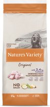 Nature's Variety - Original Adult Medium Maxi Turkey No Grain Hondenvoer.