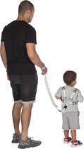 Dooky - Kinder veiligheids harnas - Grijs - Verstelbaar - Reikwijdte 2,5 meter