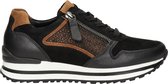 Gabor dames sneaker - Zwart multi - Maat 37,5