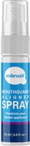 MiBrush Reinigende Spray voor Knarsbitjes, protheses, aligners, sportbitjes, hockeybitjes