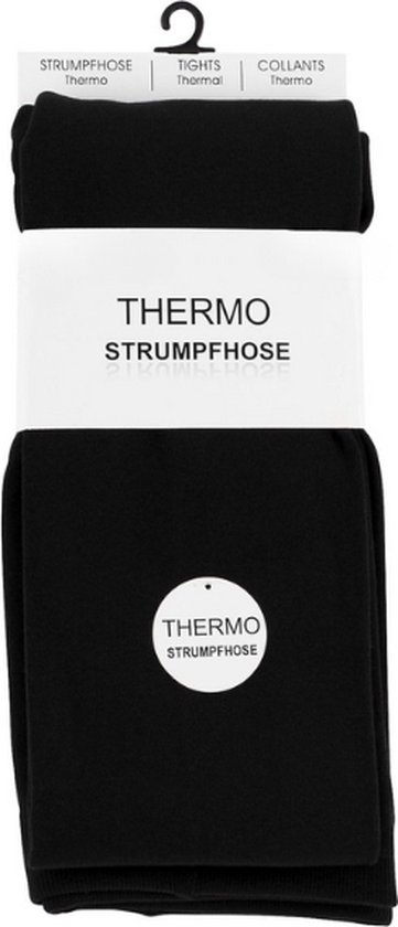 Collant Thermo Femme - Zwart - Taille L/XL (44-46)