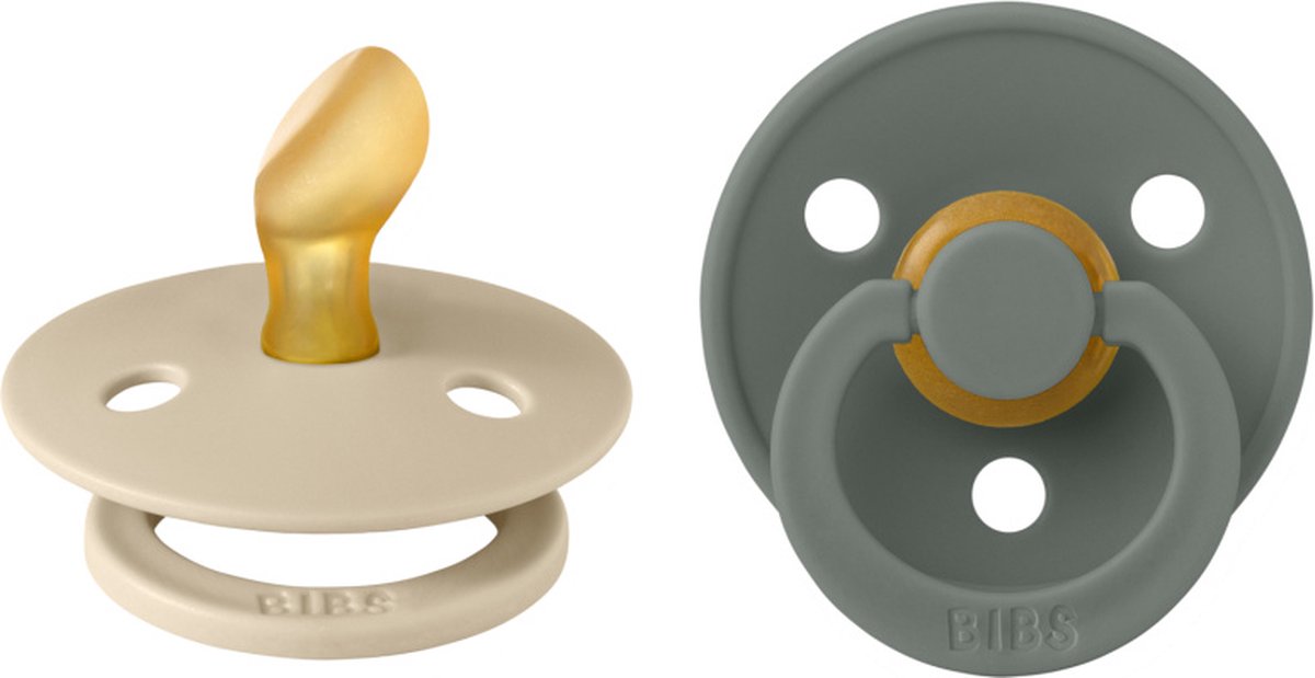 Goedkoopste Bibs Fopspeen 0-6 Maanden Anatomic Vanilla/Pine