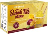 Bubble Tea Boba Kit XL Compleet - Mango - Passievrucht - Oolong Thee - 6 XL porties van 450 ML - Premium kwaliteit - Rietjes & verzending inbegrepen