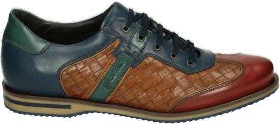 Galizio Torresi 312918 - Heren sneakersHeren veterschoenVrije tijdsschoenen - Kleur: Bruin - Maat: 46