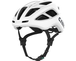 CRNK Veloce Fietshelm - 230 gram lichtgewicht - Magnetische Sluiting - Maat M - Kleur Wit