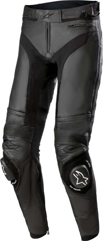 Alpinestars Missile V3 Leather Pants Black Black 50 - Maat - Broek