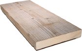 Steigerhouten Plank 50 cm - 2x Geschuurd - Multifunctionele Wandplank voor Boeken en Decoratie