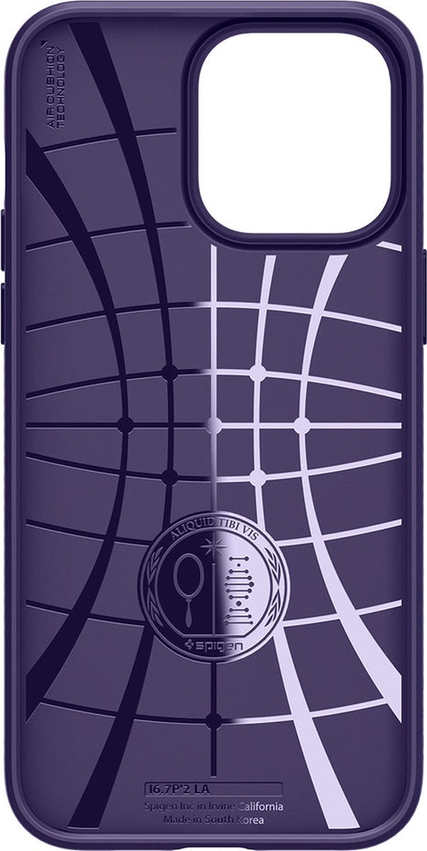 Spigen Liquid Air iPhone 14 Pro hoesje paars