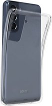 SBS Doorzichtig Hoesje geschikt voor Samsung Galaxy S21 FE Telefoonhoesje Flexibel TPU | SBS Skinny Backcover | Doorzichtig Telefoonhoesje Galaxy S21 FE | Galaxy S21 FE Case | Back Cover - Transparant