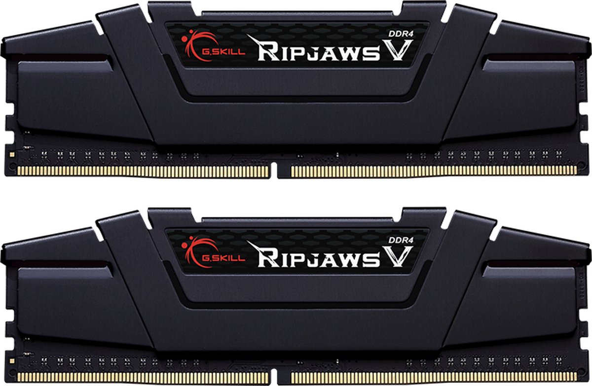 G.Skill Ripjaws V F4-3600C16D-16GVKC - Geheugen - 16 GB: 2 x 8 GB - DDR4 - 288-pin - 3600 MHz - CL16 - 1.35 V - NonECC