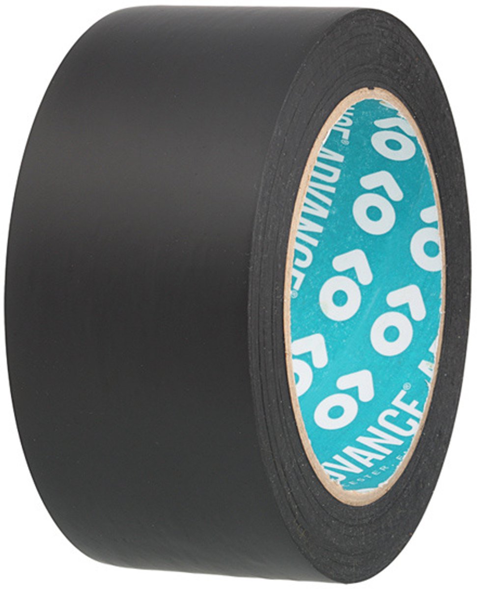 Advance AT5 PVC tape 50mm x 33m Zwart