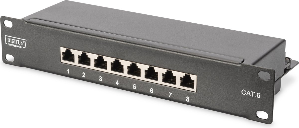 Digitus Dn-91608S Netwerk-Patchpanel 8 Poorten Cat 6 1 He
