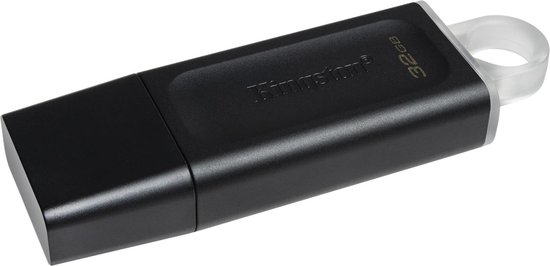 Kingston DTX/32GB Keychain Black Grey 32 GB USB
