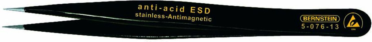 Goedkoopste Bernstein Tools for Electronics 5-076-13 SMD-pincet 00 SA-ESD Spits 120 mm