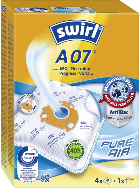 Swirl A 07 Airspace - Stofzuigerzakken