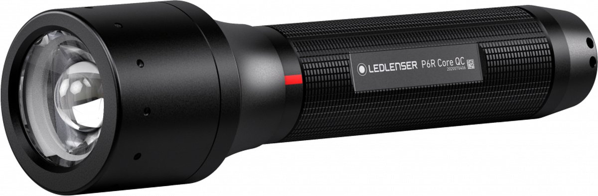 Lampe torche LED - LedLenser® P6R Core - Etanche IP68 - Rechargeable