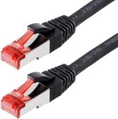CAT6 S/FTP PIMF LSOH noir 20 mètres - Câble réseau - Câble ordinateur - Câble