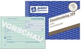 Avery 304 - 50 pc(s) - Blue - Green - White